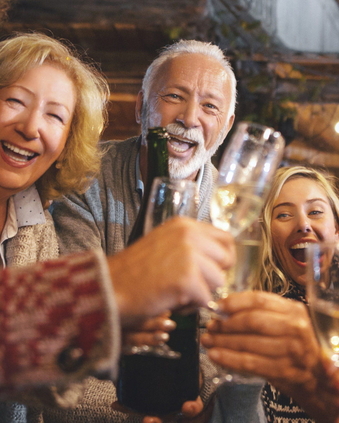 4 Sternspritzer zu Silvester auf Bad Kreuzen