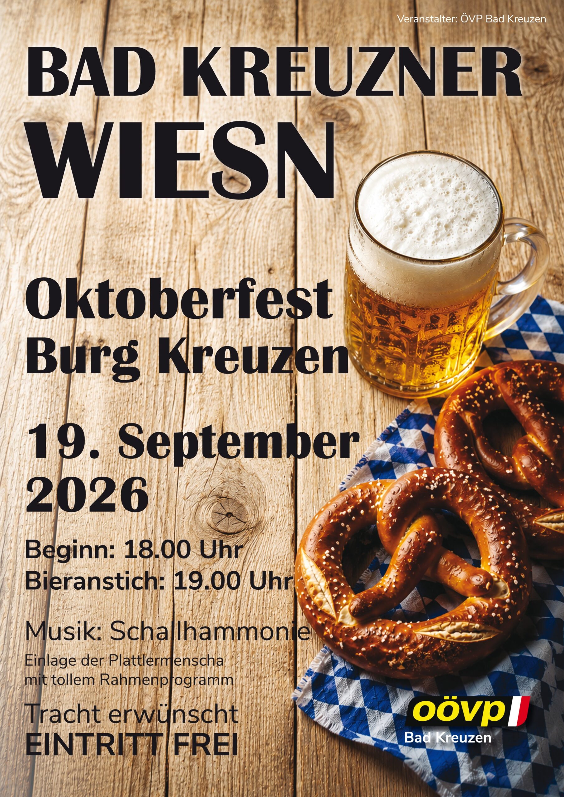 Bad Kreuzner Wiesn 2026